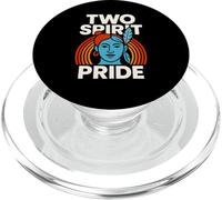 Maglietta indigena Two-Spirit Pride PopSockets PopGrip per MagSafe
