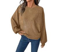Maglietta intima calda da donna Camicie di base Casual Autunno Top per le donne 2025 Maniche lunghe a tinta unita Girocollo Vestibilità ampia T-shirt da lavoro per abiti da casa Abbigliamento interno