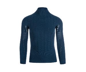 Maglietta intima maniche lunghe Q36.5 Base Layer 4 Blu, Taglia S/M