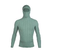 Maglietta intima Q36.5 Base Layer Plus 5 Verde, Taglia L/XL