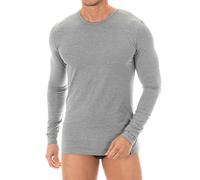 zd ZERO DEFECTS Maglietta intima 'Long-Sleeved Egyptian Cotton' grigio Uomo - Abbigliamento - Taglie comode - Intimo zd ZERO DEFECTS L-XL