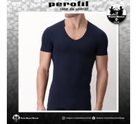 Maglietta intima uomo manica corta collo a V modal elasticizzato X-Touch Perofil