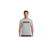 Maglietta ironman creator 2 0 a manica corta da uomo grigio chiaro