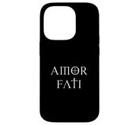 Maglietta ispiratrice latina stoica di Amor Fati Love your Fate Custodia per iPhone 14 Pro