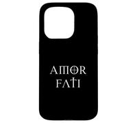 Maglietta ispiratrice latina stoica di Amor Fati Love your Fate Custodia per iPhone 15 Pro