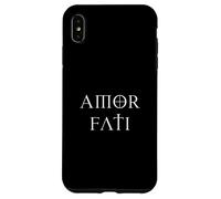 Maglietta ispiratrice latina stoica di Amor Fati Love your Fate Custodia per iPhone XS Max