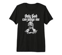 Maglietta ispiratrice Only God Can Judge Me Faith Maglietta Premium