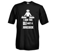 Maglietta J09 I am the DJ not a Jukebox, Ironic T-shirt