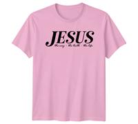 Maglietta Jesus The Way The Truth The Life Christian Faith