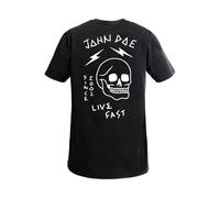 Maglietta john doe live fast skull t-shirt nera John doe