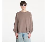 Maglietta Jordan Flight Men's Heavyweight Long-Sleeve Top Olive Grey/ Sail/ Olive Grey XL