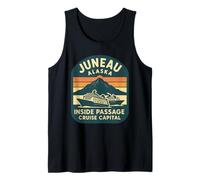 Maglietta Juneau Alaska Cruise Capital, souvenir con scritta «Inside Passage» Canotta