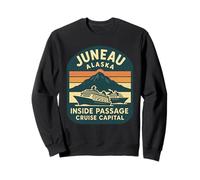 Maglietta Juneau Alaska Cruise Capital, souvenir con scritta «Inside Passage» Felpa