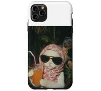 Maglietta Just a Chill Girl Cat, T-shirt Cat And Dinosaur Custodia per iPhone 11 Pro Max