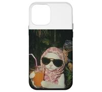 Maglietta Just a Chill Girl Cat, T-shirt Cat And Dinosaur Custodia per iPhone 12 mini