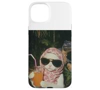 Maglietta Just a Chill Girl Cat, T-shirt Cat And Dinosaur Custodia per iPhone 15 Plus