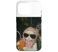 Maglietta Just a Chill Girl Cat, T-shirt Cat And Dinosaur Custodia per iPhone 16 Pro