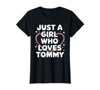 Maglietta Just A Girl Who Loves Tommy Cute Tommy Maglietta