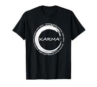 Maglietta Karma What Goes Around Comes Around, divertente T-shirt Karma Maglietta