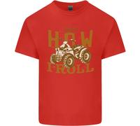 Maglietta Kids Quad Bike How I Roll Per Ragazzi E Ragazze