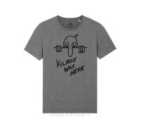 Maglietta Kilroy Was Here WW2 Army War Doodle Graffiti Normandy Mr Chad T-Shirt