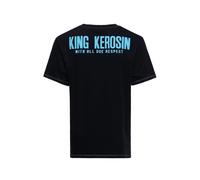 Maglietta king kerosin don''t give a fuck nera King kerosin