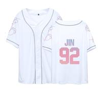 Maglietta Kpop Love Yourself Jersey Jimin Suga V Jungkook Rap Jhope Jin Tshirt Merchandise