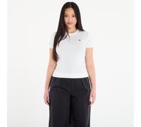Lacoste - T-shirt a maniche corte girocollo bianca-Bianco 38