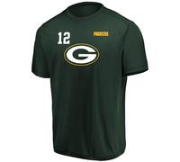 Maglietta League Leader Di Aaron Rodgers #12 Dei Green Bay Packers