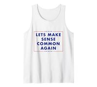 Maglietta Let's Make Sense Common Again Canotta
