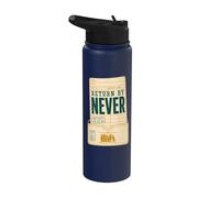 Maglietta Lettore Libri Library Card Book Reader Stainless Steel Insulated Water Bottle