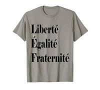 Maglietta Liberte Egalite Fraternite French Revolution Maglietta