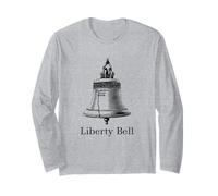 Maglietta Liberty Bell Phiadelphia Maglietta Liberty Bell Maglia a Manica