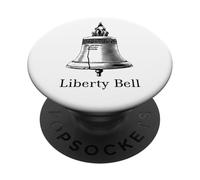 Maglietta Liberty Bell Phiadelphia Maglietta Liberty Bell PopSockets PopGrip Adesivo