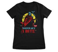 Maglietta Licenziata Universale Mostri - Dracula - Attento, Mordo Le Donne