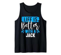 Maglietta Life Is Better With A Jack Nome Jack Canotta