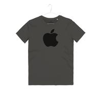 Maglietta Logo Apple Maglia Mela Steve Jobs Macintosh iPhone iMac T-Shirt Unisex