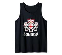 Maglietta Londra - Stemma della Città Regno Unito Gran Bretagna Regina Elisabetta Canotta