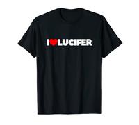 Maglietta Lucifer I Love (Heart) Maglietta