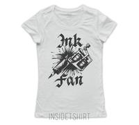 MAGLIETTA MACCHINETTA TATUAGGI maglia donna tattoo studio back ink T-SHIRT GIRL