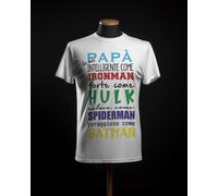 MAGLIETTA MADE IN ITALY IDEA REGALO PER LA FESTA DEL PAPA': PAPA' COME..