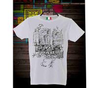 MAGLIETTA MADE IN ITALY PEZZO UNICO TESSUTO FIAMMATO TITOLO NYC