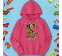 Maglietta maglione ragazzo e ragazza Dinosaur Math Rock Star Number Day...