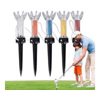 Maglietta magnetica da golf a T - supporto da tè durevole, base di partenza regolabile | Consigli riutilizzabili per stazione di tiro, Swing Grip riposo, guida flessibile agli oggetti di scena per