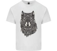 Maglietta Mandala D'Art Dog Per Bambini