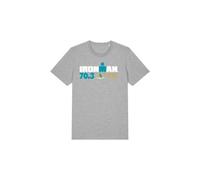 Maglietta manica corta grigia ironman 70 3 les sables d olonne uomo