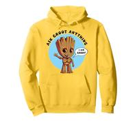 Maglietta Marvel Ask Groot Anything Ralph Breaks the Internet Felpa con Cappuccio