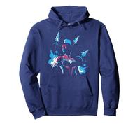 Maglietta Marvel Captain Marvel Jet Planes and Stars Felpa con Cappuccio