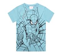 Maglietta Marvel Spiderman t-shirt in cotone stampata bambino da 3 a 8 anni 1830