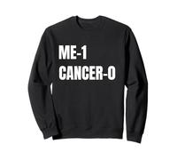 Maglietta Me 1 Cancer 0 I Beat Cancer Brave Survivor Felpa